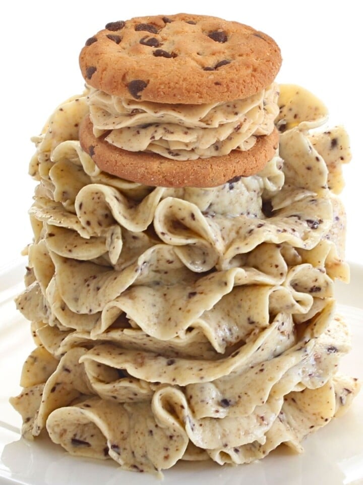 Chocolate Chip Cookie Buttercream Cupcake Savvy