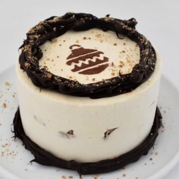 Eggnog Ice Cream Cake Cupcake Savvy