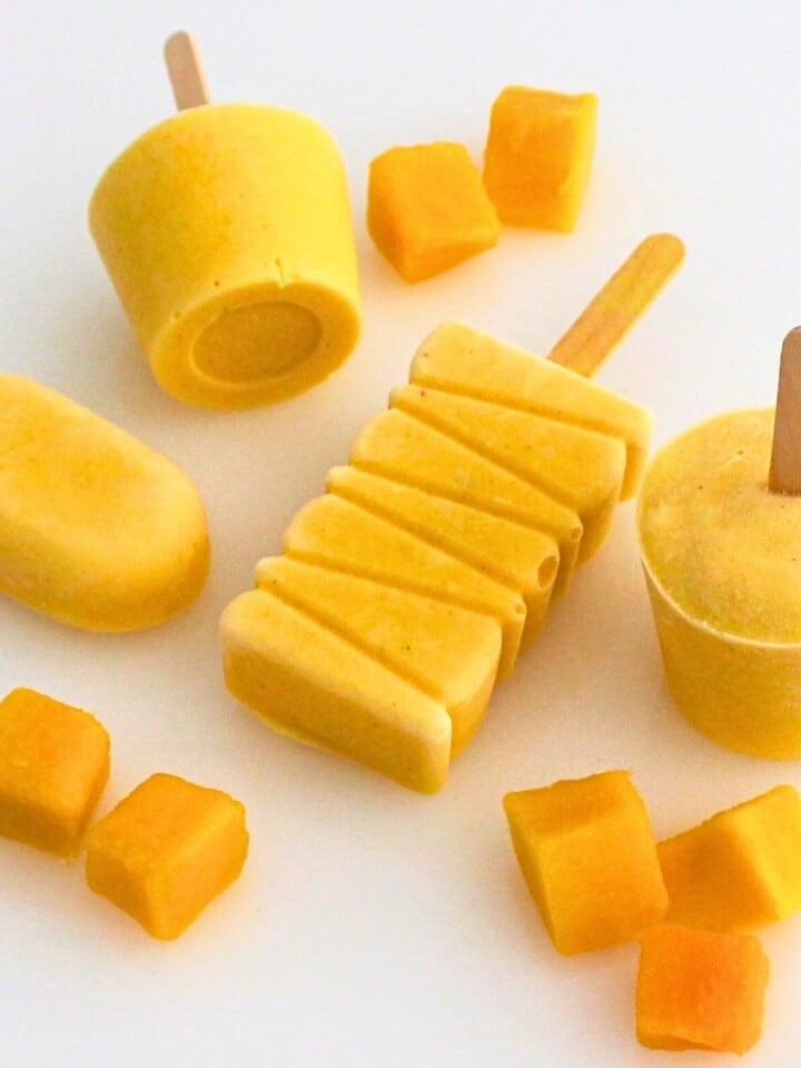 Mango Yoghurt Popsicles 3 Ingredients Cupcake Savvy