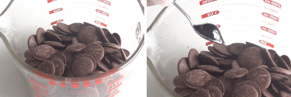Black Chocolate Ganache Making Cupcake Savvy