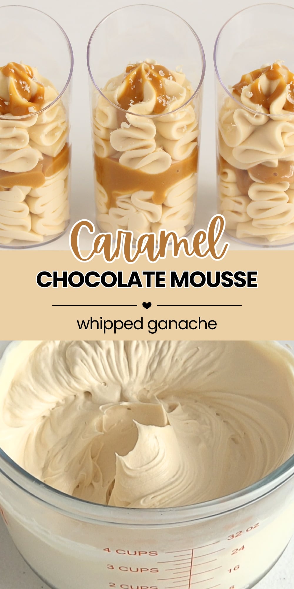 Caramel Chocolate Mousse Pinterest Pin