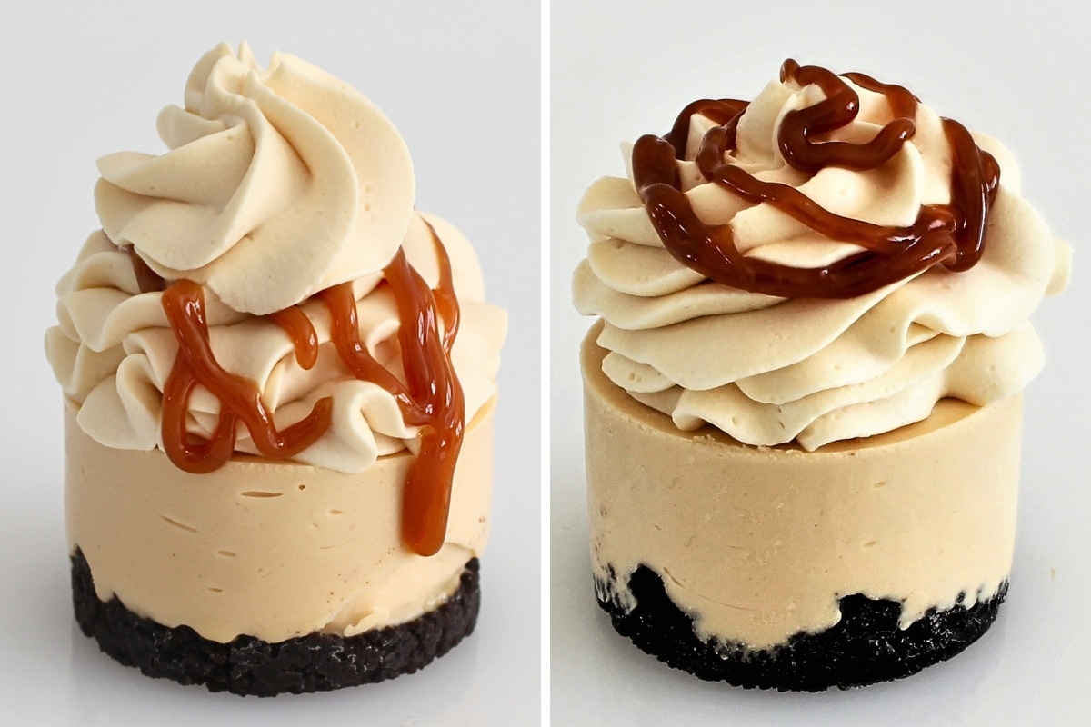 Mini Caramel Cheesecakes Cupcake Savvy (12)