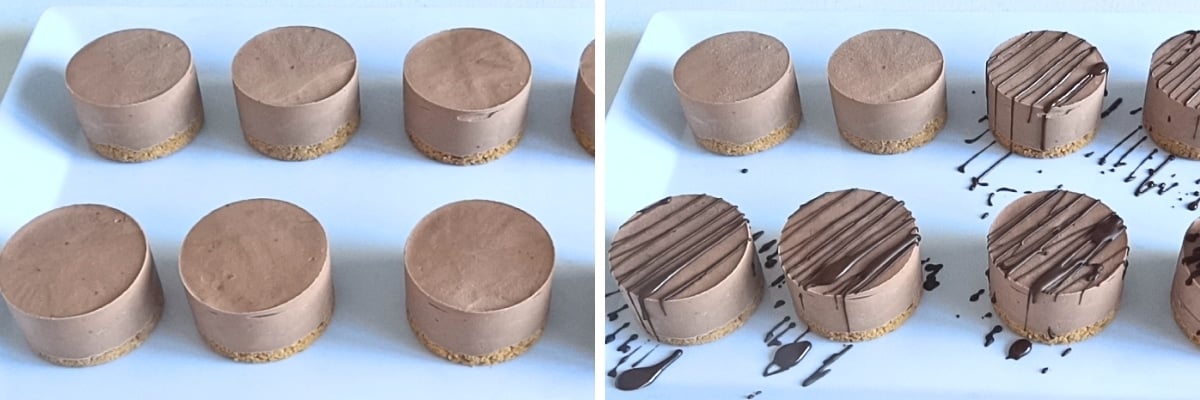 Mini Chocolate Cheesecakes Cupcake Savvy (11)