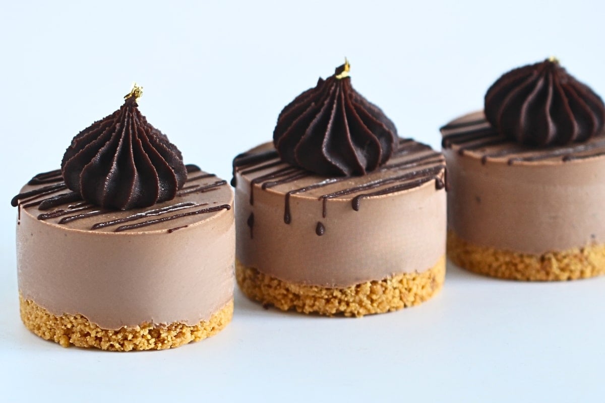 Mini Chocolate Cheesecakes Cupcake Savvy