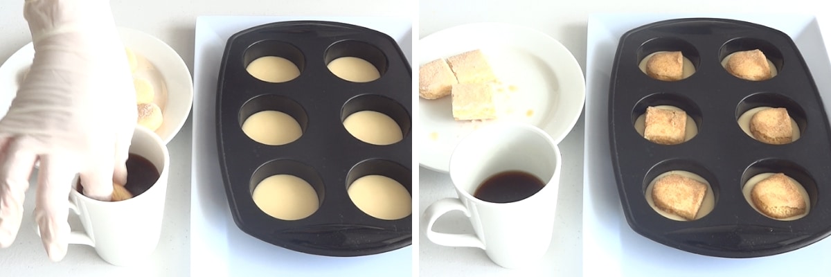 Mini tiramisu Cheesecakes Mirror Glaze Cupcake Savvy (7)