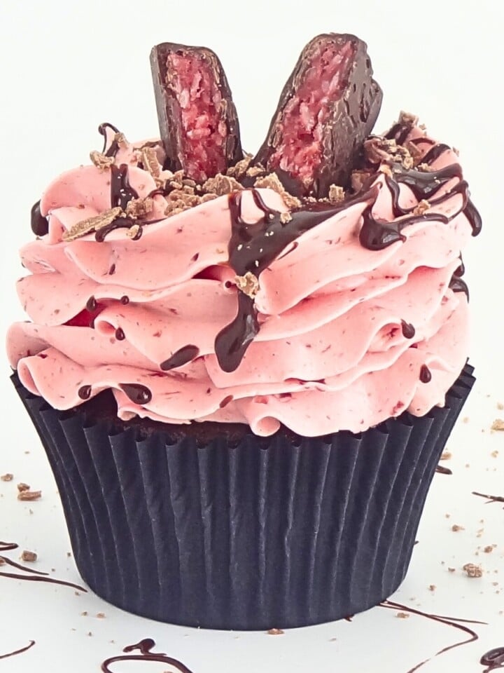 NO Grit Cherry Buttercream Cupcake Savvy