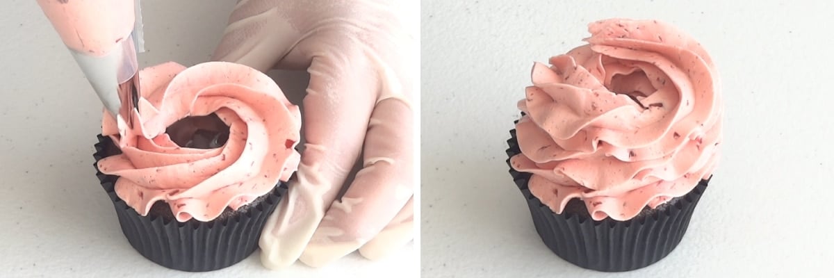 No Grit Cherry Buttercream Cupcake Savvy (13)