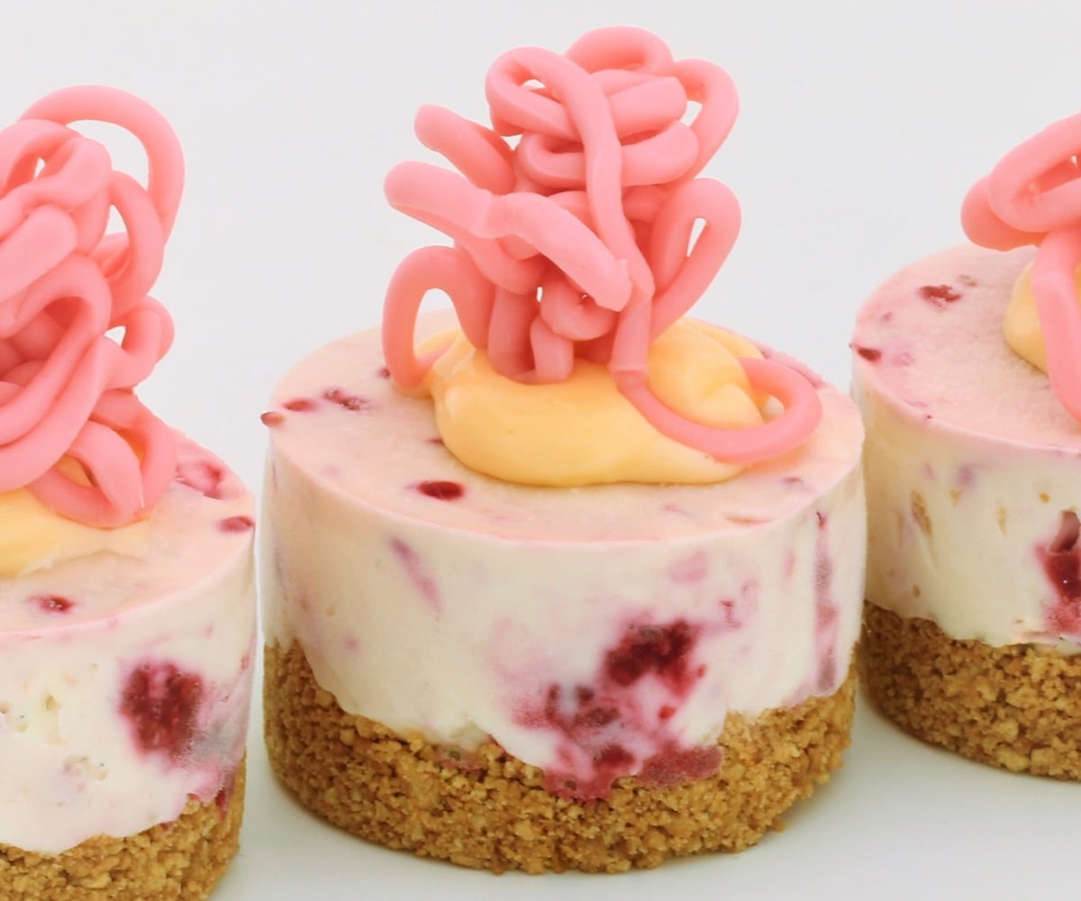 Raspberry Cheesecakes Cupcake Savvy