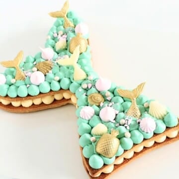 Mermaid Cookie Cake Cupcake Savvy