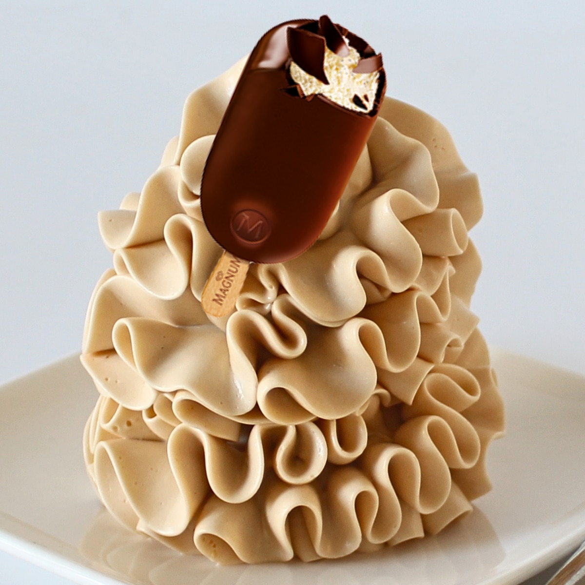 Magnum Ice Cream Buttercream Cupcake Savvy