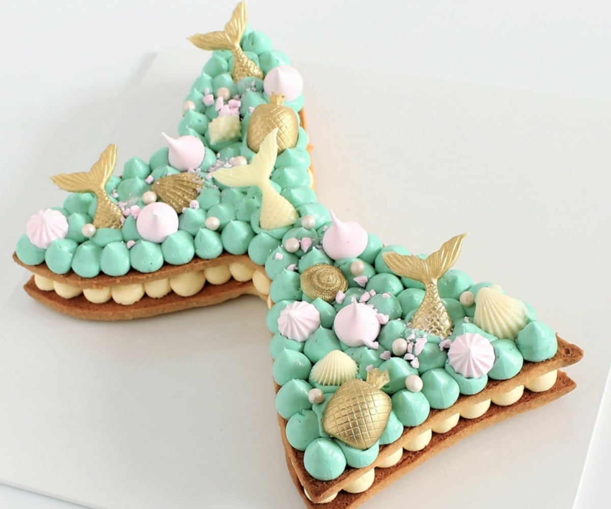 Mermaid Cookie Cake Cupcake Savvy (13)