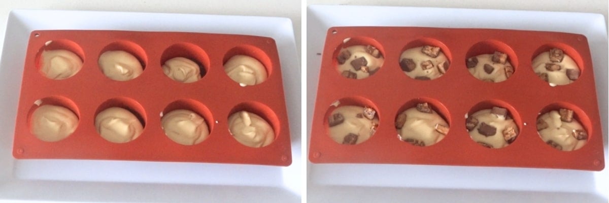 Mini Snickers Cheesecakes Cupcake Savvy (12)