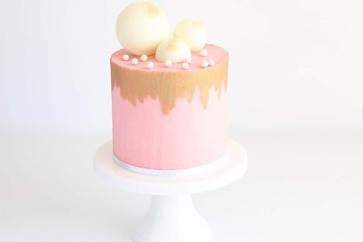 Pink Chocolate Ganache Cake Cupcake Savvy