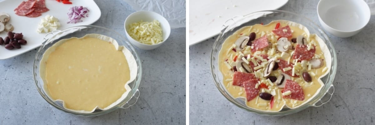 Tortilla Quiche High Protein Cupcake Savvy (2)