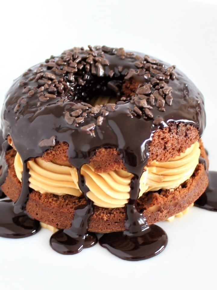 Nutella Donut with Dulce de leche Buttercream Cupcake Savvy