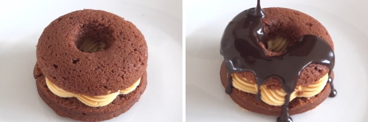 Nutella Donuts with Dulce de leche Buttercream Cupcake Savvy (4)