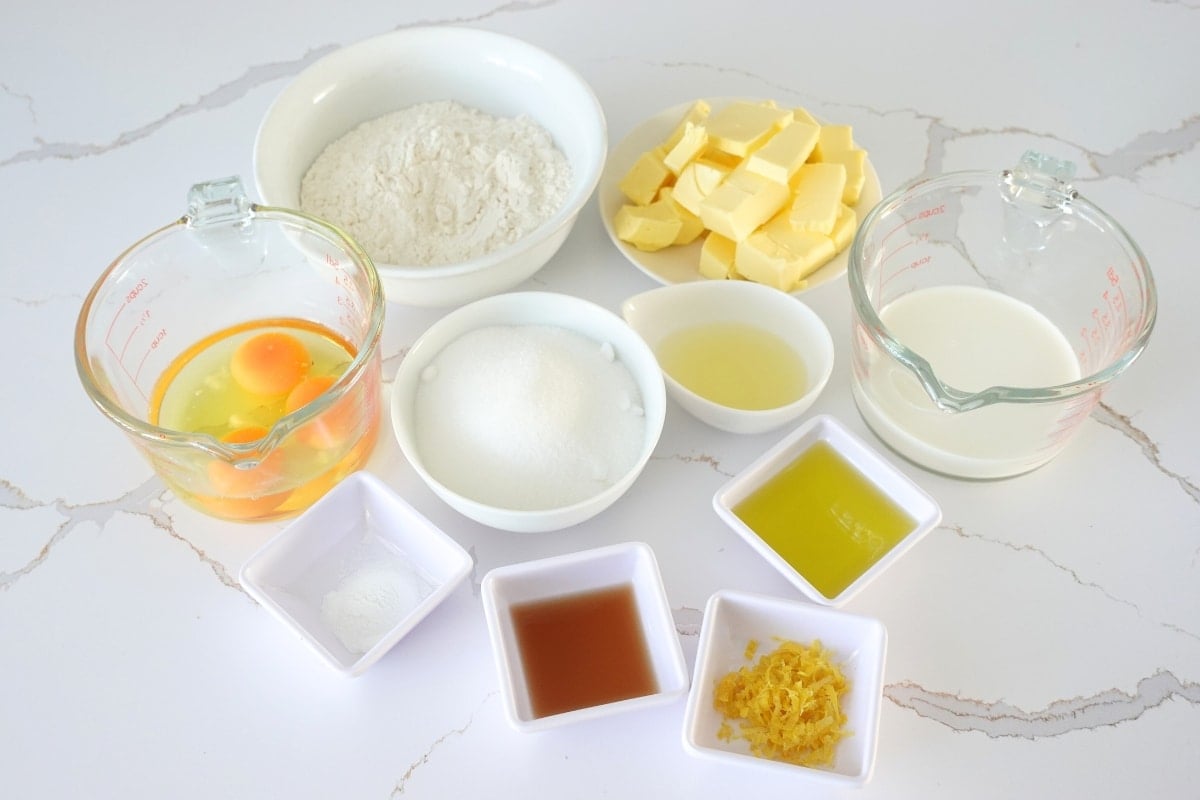 Ingredients Moist Lemon Loaf Cake Cupcake Savvy