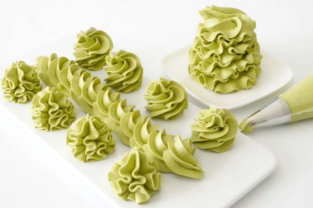 Stable Matcha Buttercream Ingredients Cupcake Savvy