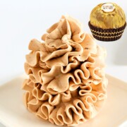 Ferrero Rocher Condensed Milk Buttercream Cupcake Savvy
