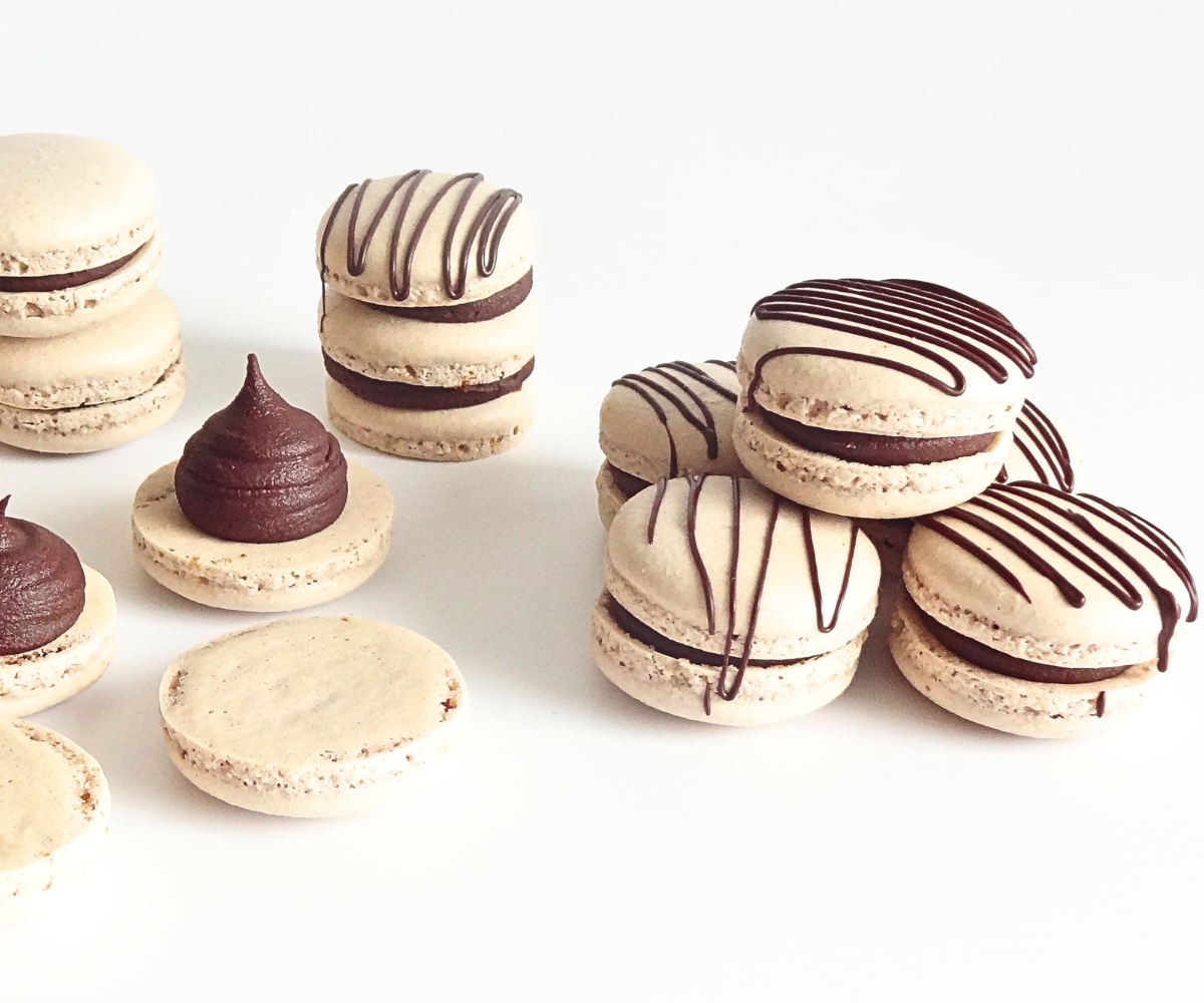 Mocha French Macarons Cupcake Savvy