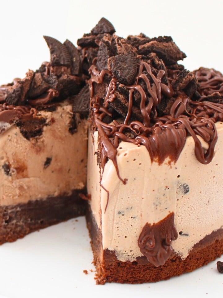 Nutella Brownie Ice Cream Cake Cupcake Savvy