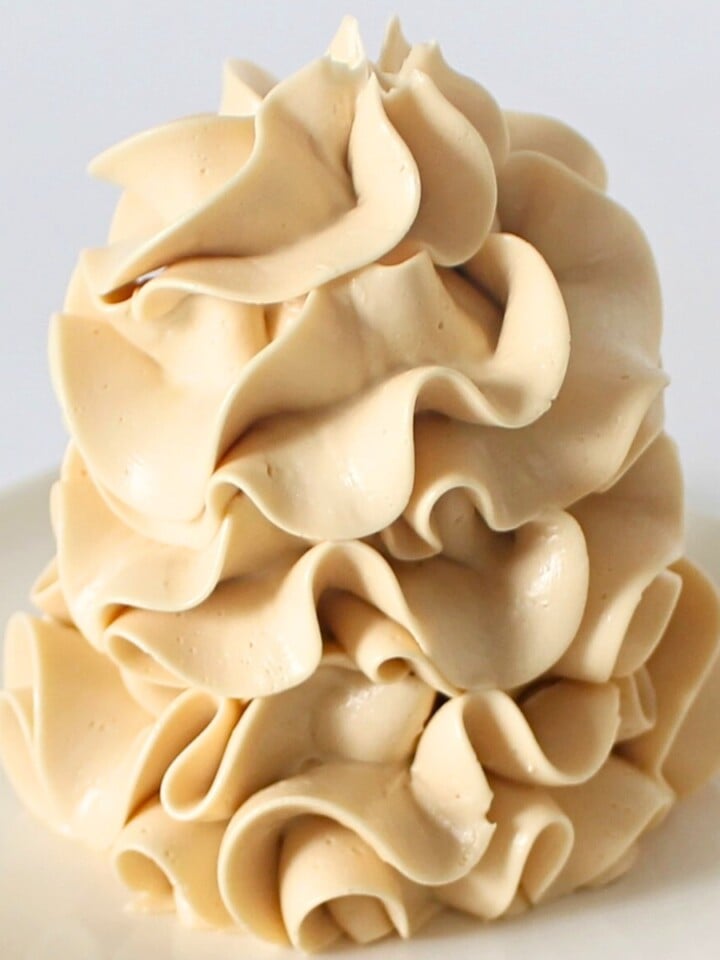 Caramel Latte Buttercream Cupcake Savvy