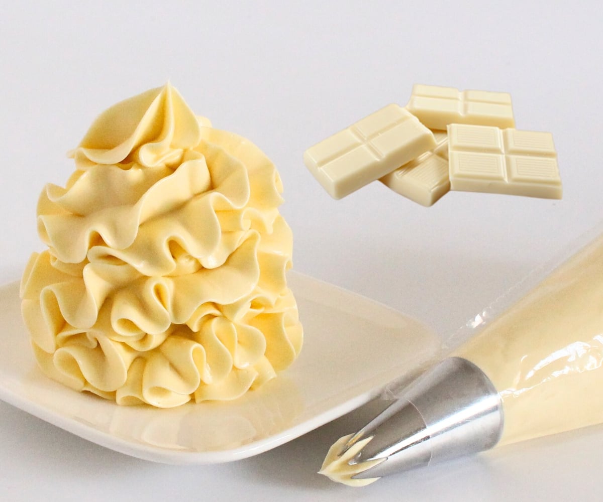 White Chocolate Buttercream Cupcake Savvy