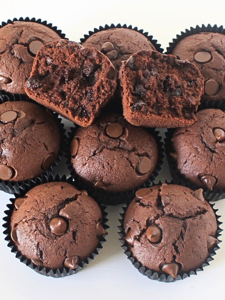 Double Chocolate Muffin Cupcakes Cupcake Savvy