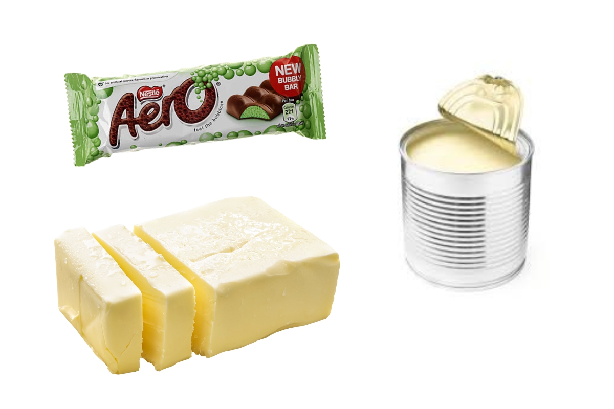 Aero Mint Condensed Milk Buttercream Ingredients Cupcake Savvy