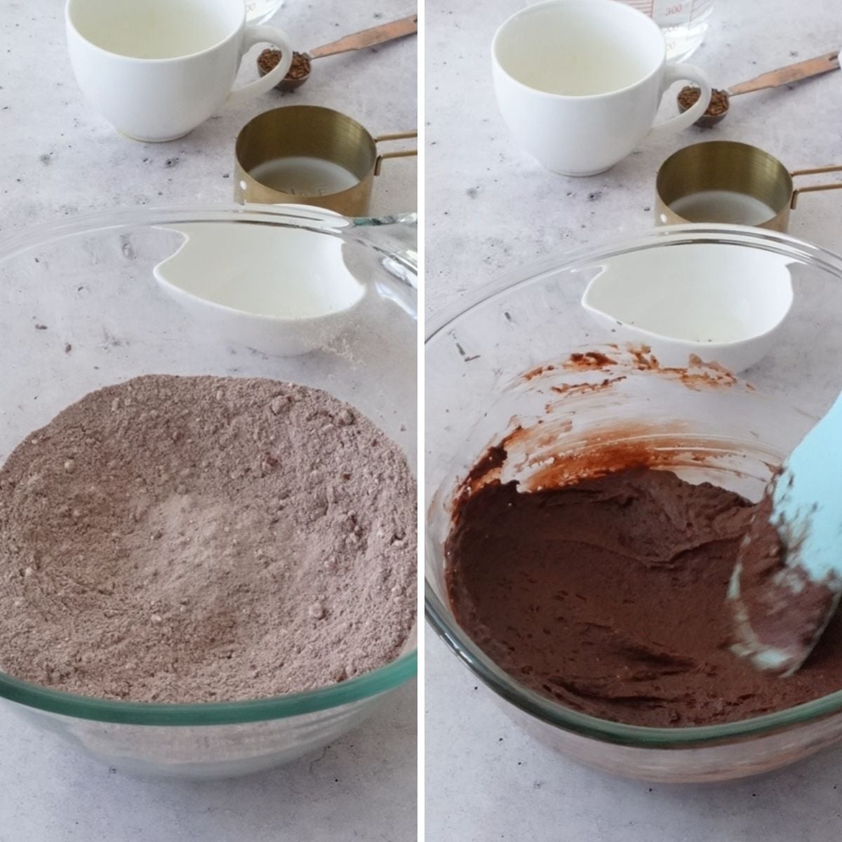 chocolate self saucing pudding batter